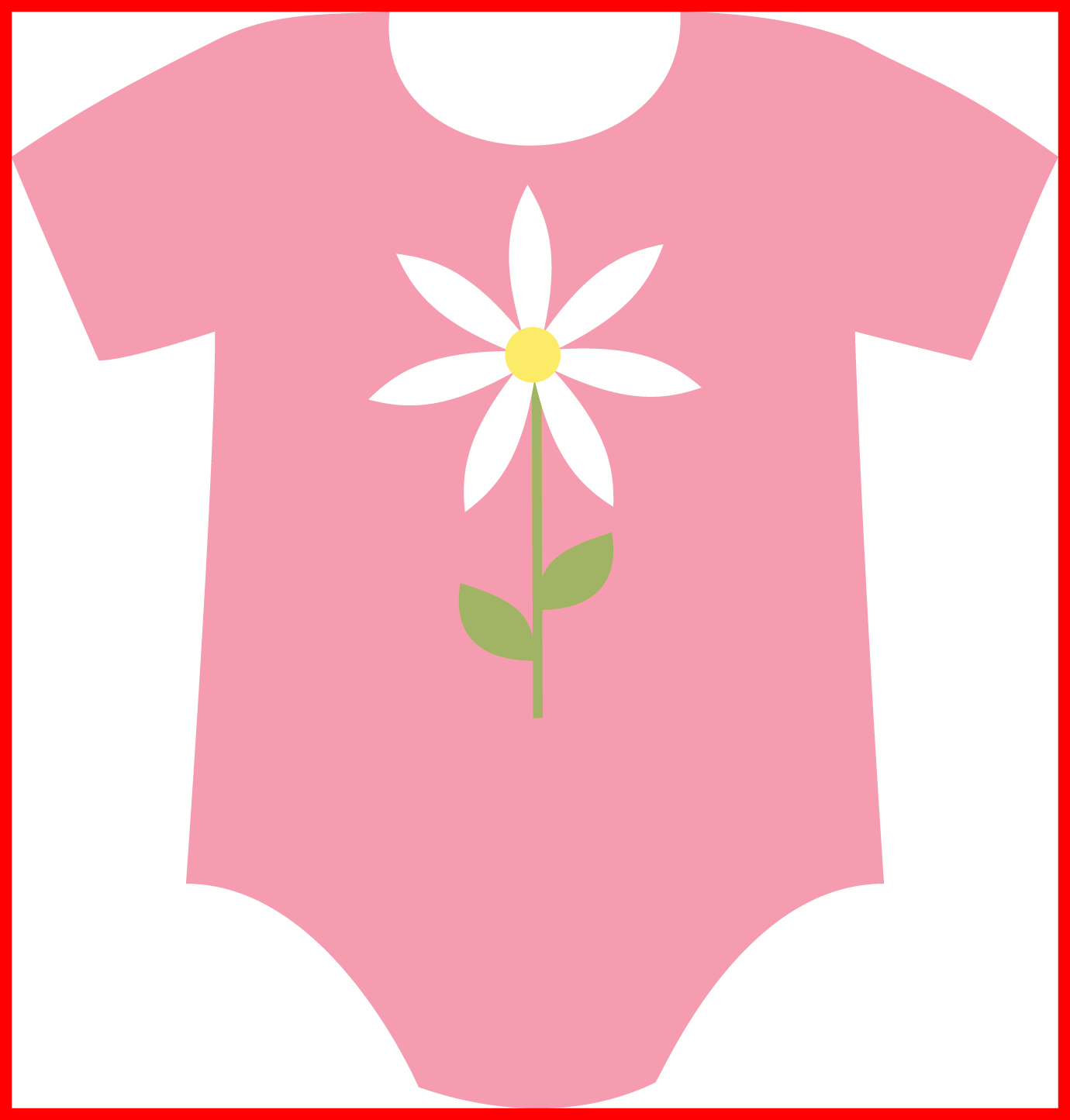 Pakaian bayi vektor foto PNG