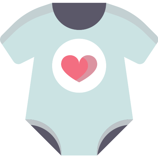 Vêtements de bébé vecteur pc PNG