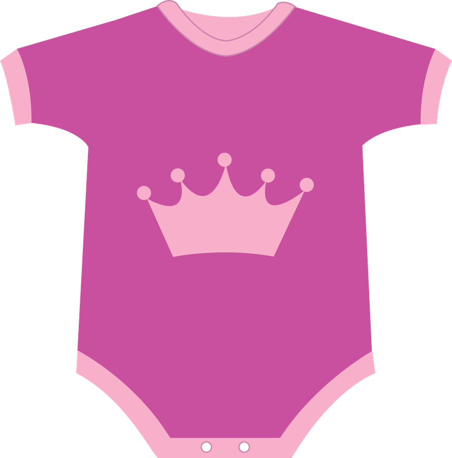 Vektor-Babykleidung PNG-transparentes Bild