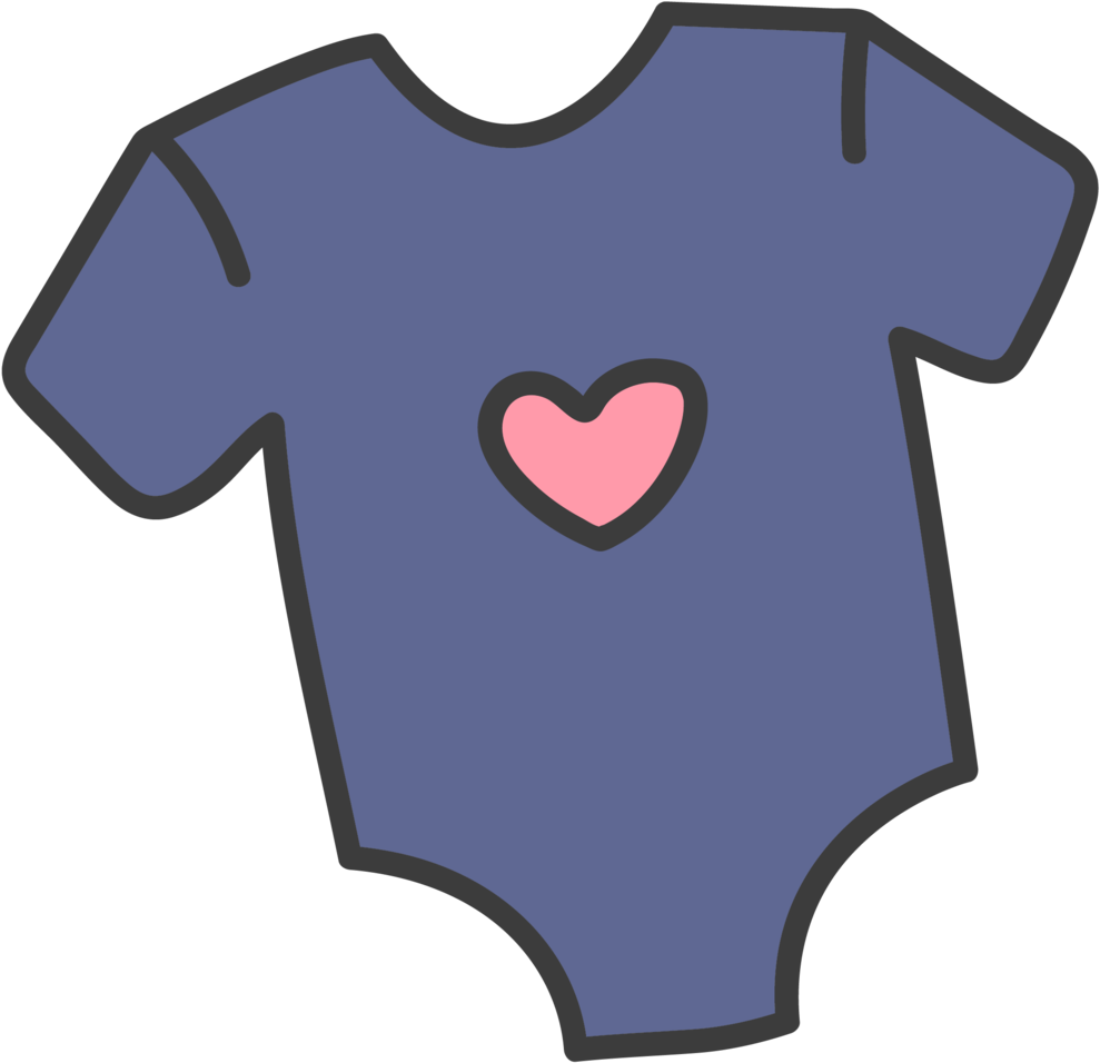 Vektor-Baby-Kleidung Transparentes Bild