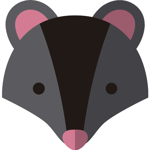 Vector Badger PNG Gratis Download