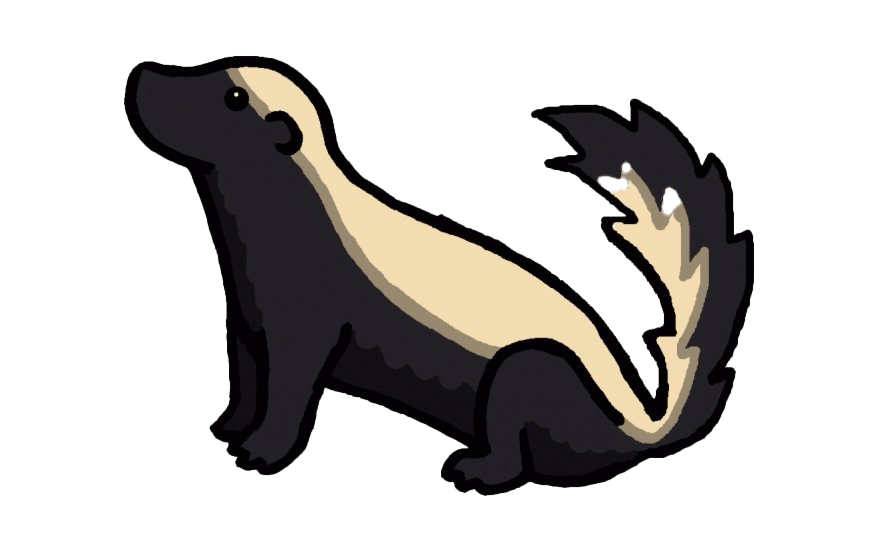 Vector Badger PNG Pic