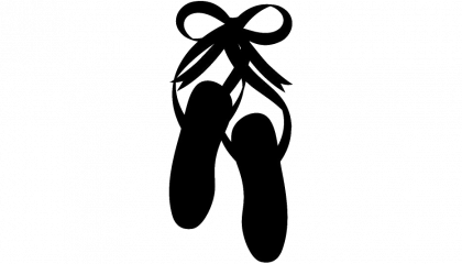 Vector Ballet Shoes Free PNG Image | PNG Arts