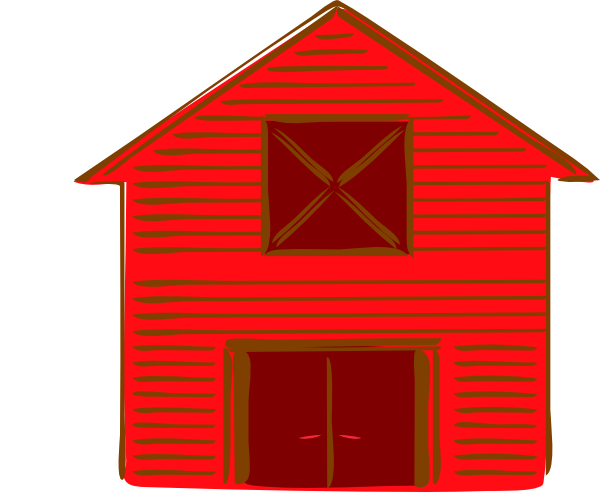 Vector Barn PNG High-Quality Image