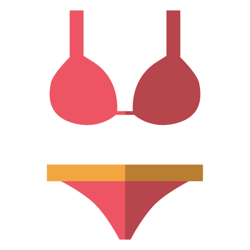 Vektor bikini PNG Gambar latar belakang