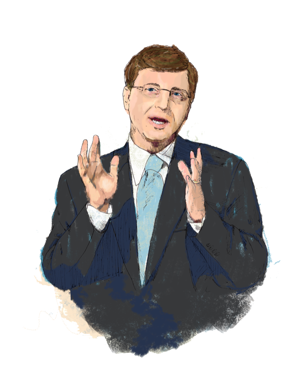 Vector Bill Gates PNG Transparent Image