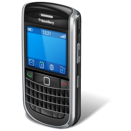 Foto di PNG mobile di Blackberry di vettore