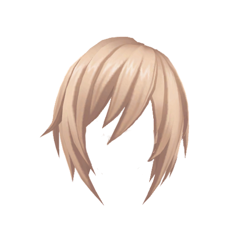 Vector Blonde Hair PNG High-Quality Image