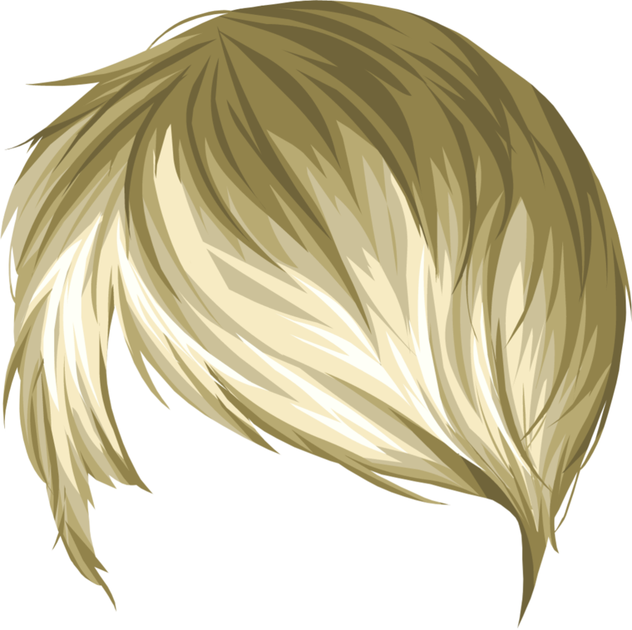 Vector Blonde Hair PNG Photo