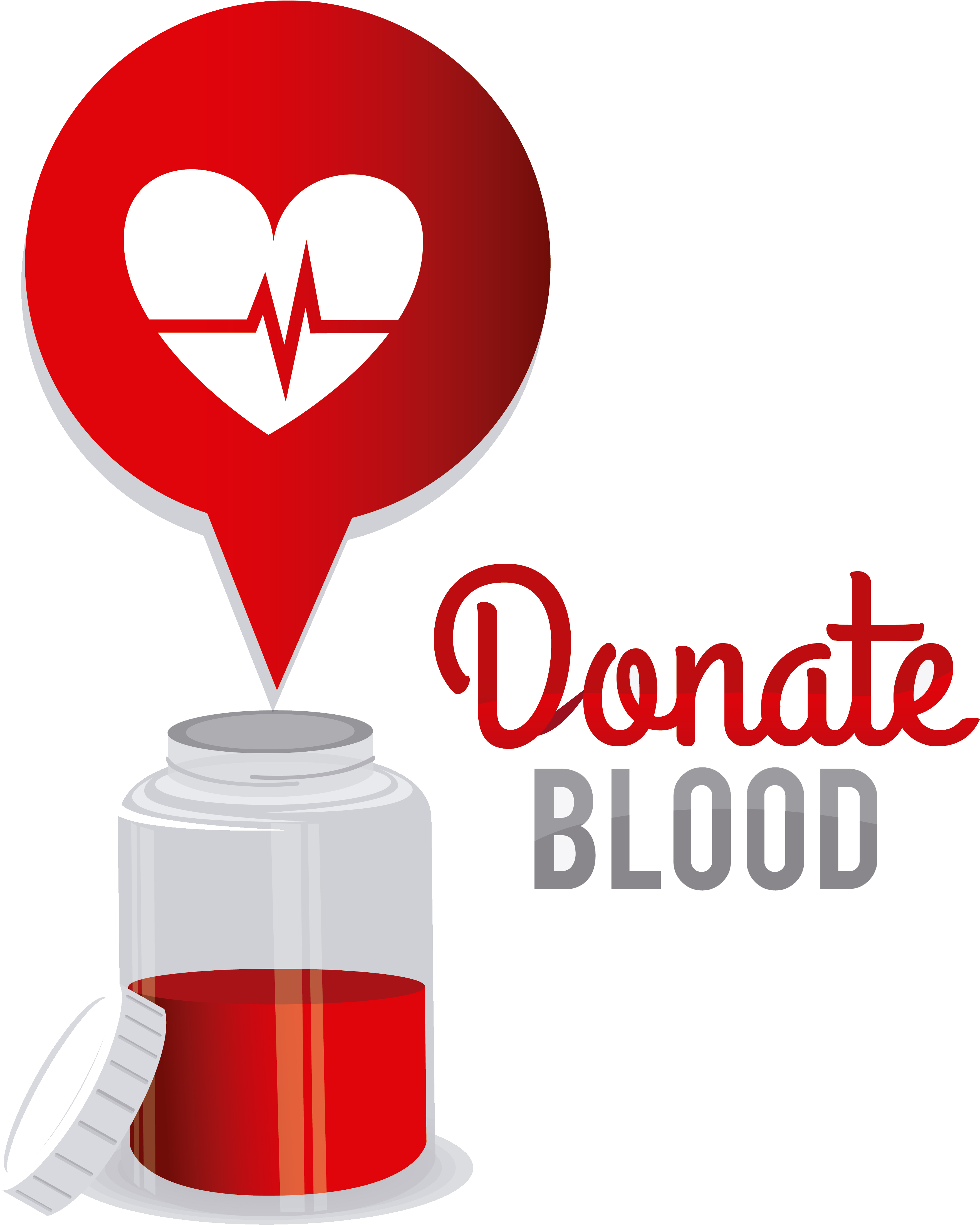 Vector Blood Donation Free PNG Image
