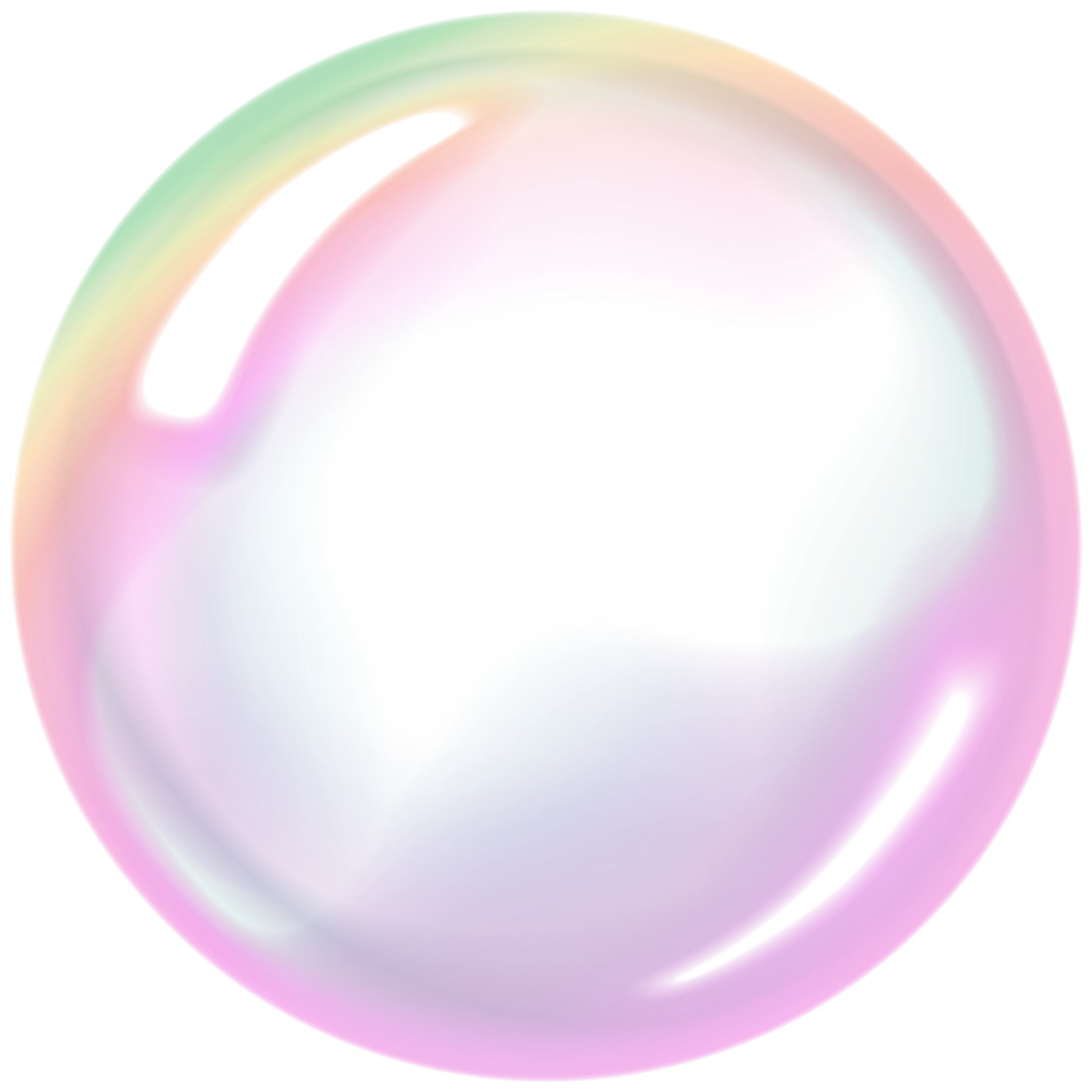 Vector Bubbles PNG Free Download