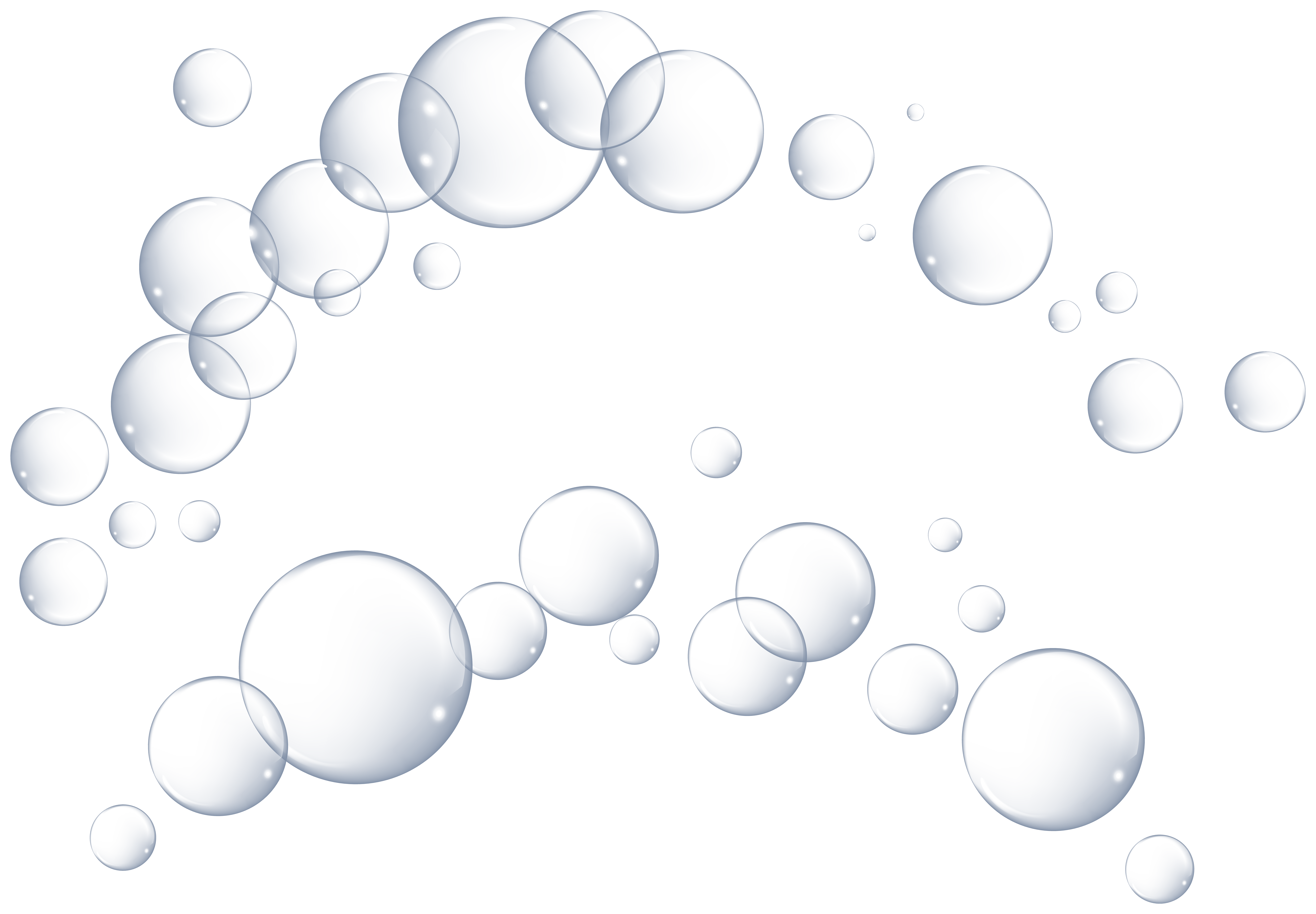 Vector Bubbles PNG ภาพคุณภาพสูง