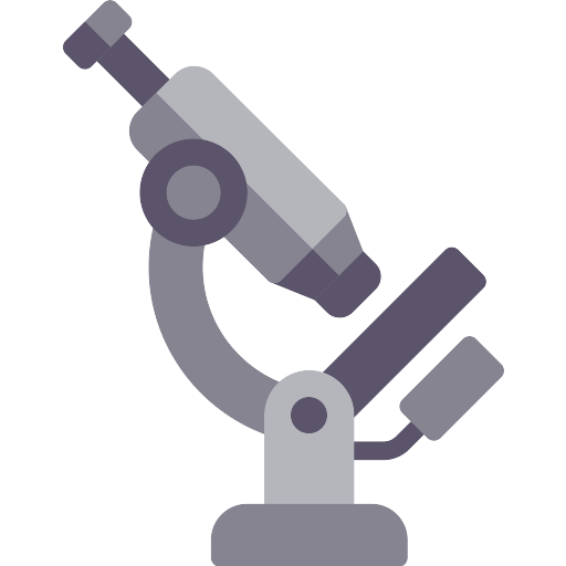 Image du microscope de microscope de vecteur