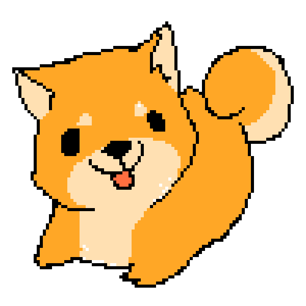 Vector Shiba Inu PNG Image Background