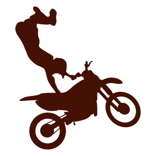 Vektor Wheeling Motocross PNG Pic