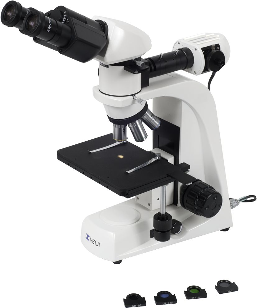 White Microscope PNG Image Background