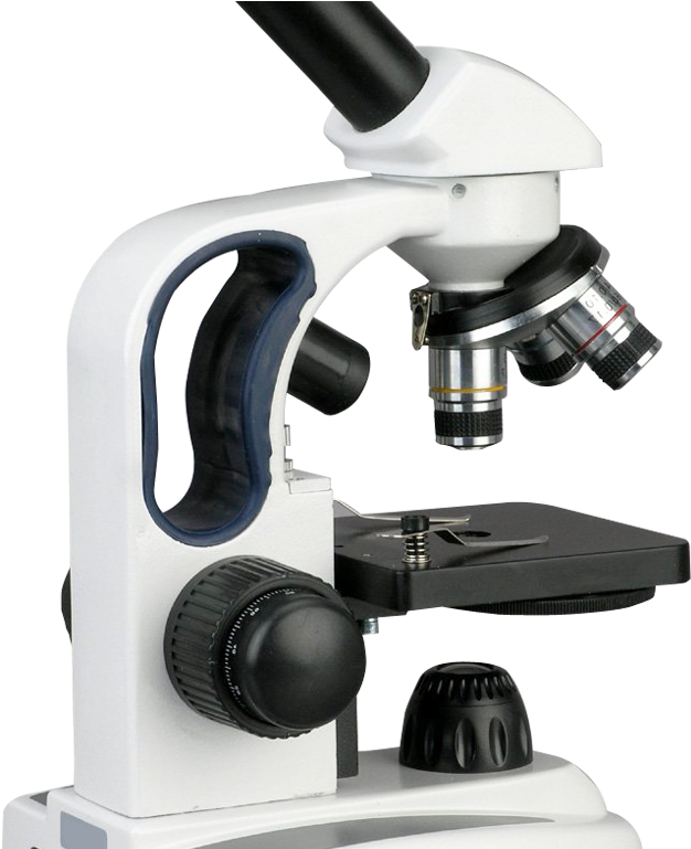 White Microscope PNG Image