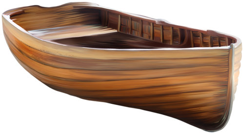 Wooden Boat PNG Download Image