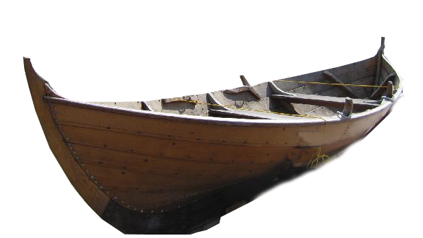Houten boot PNG Transparant Beeld