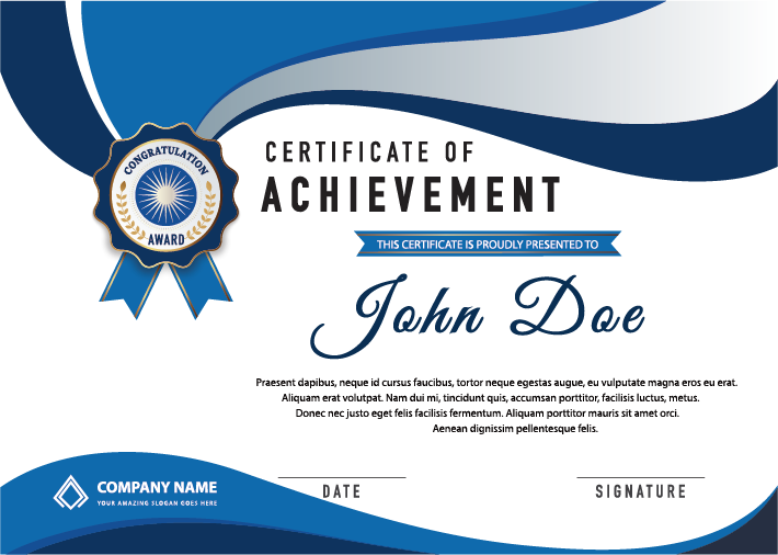 Appreciation Certificate PNG Image