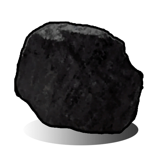 Black Coal PNG Image Background