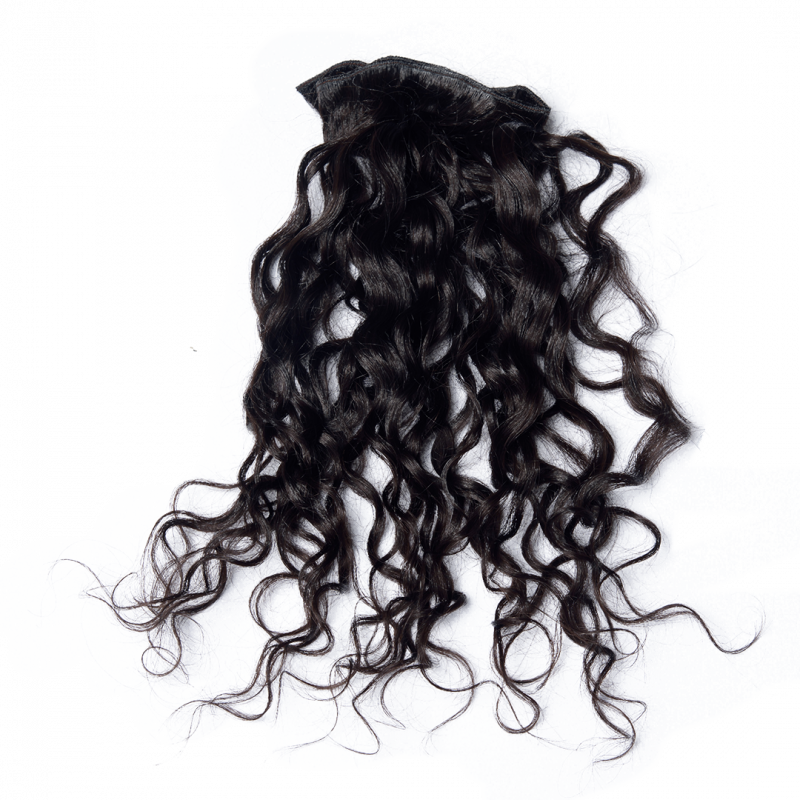 Black Curly Hair PNG Download Image