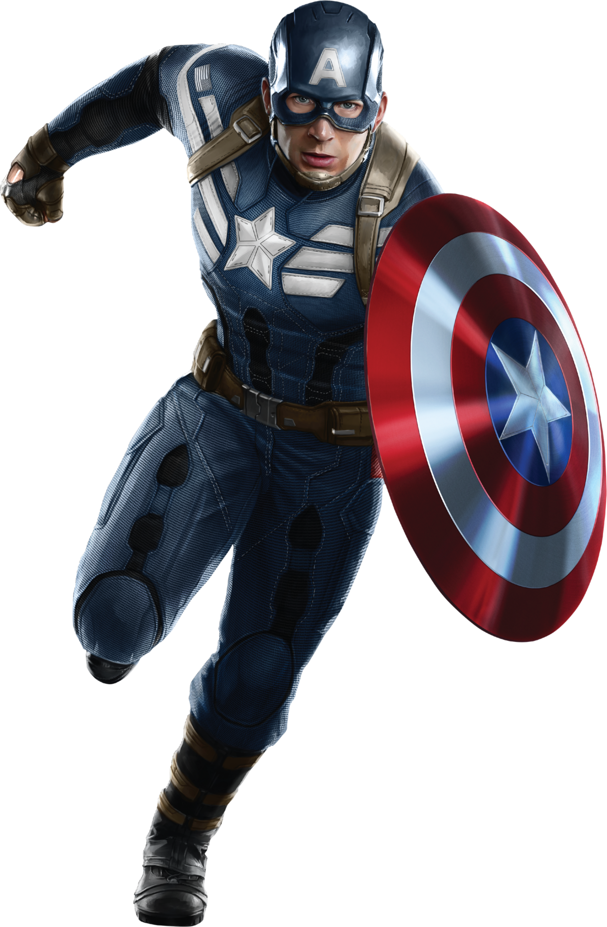 Captain America Chris Evans PNG Pic
