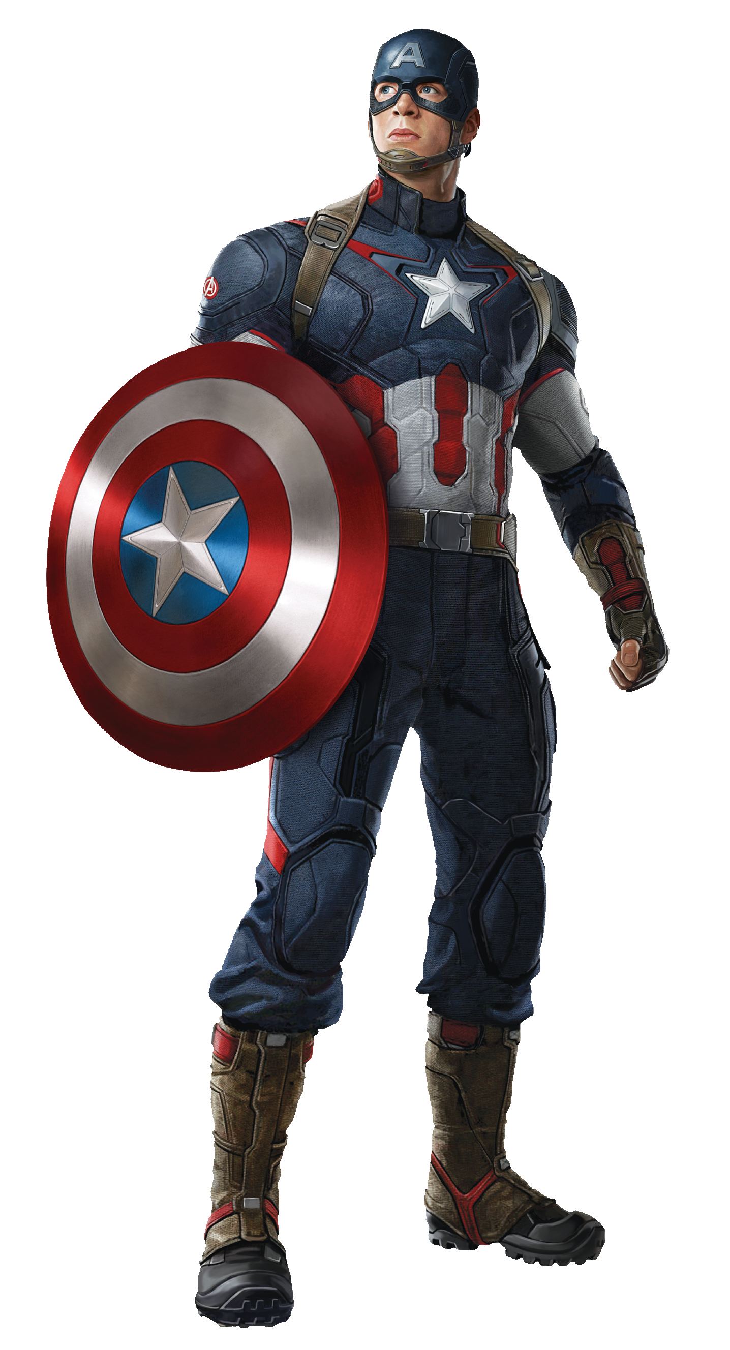 Captain America Chris Evans PNG Transparent Image
