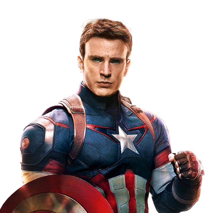 Captain America Chris Evans Transparent Background