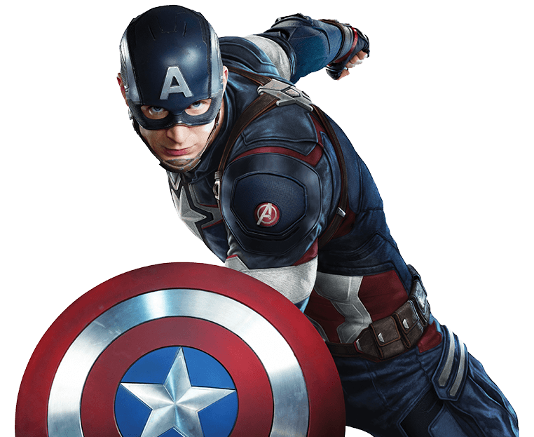 Captain America Chris Evans Transparent PNG