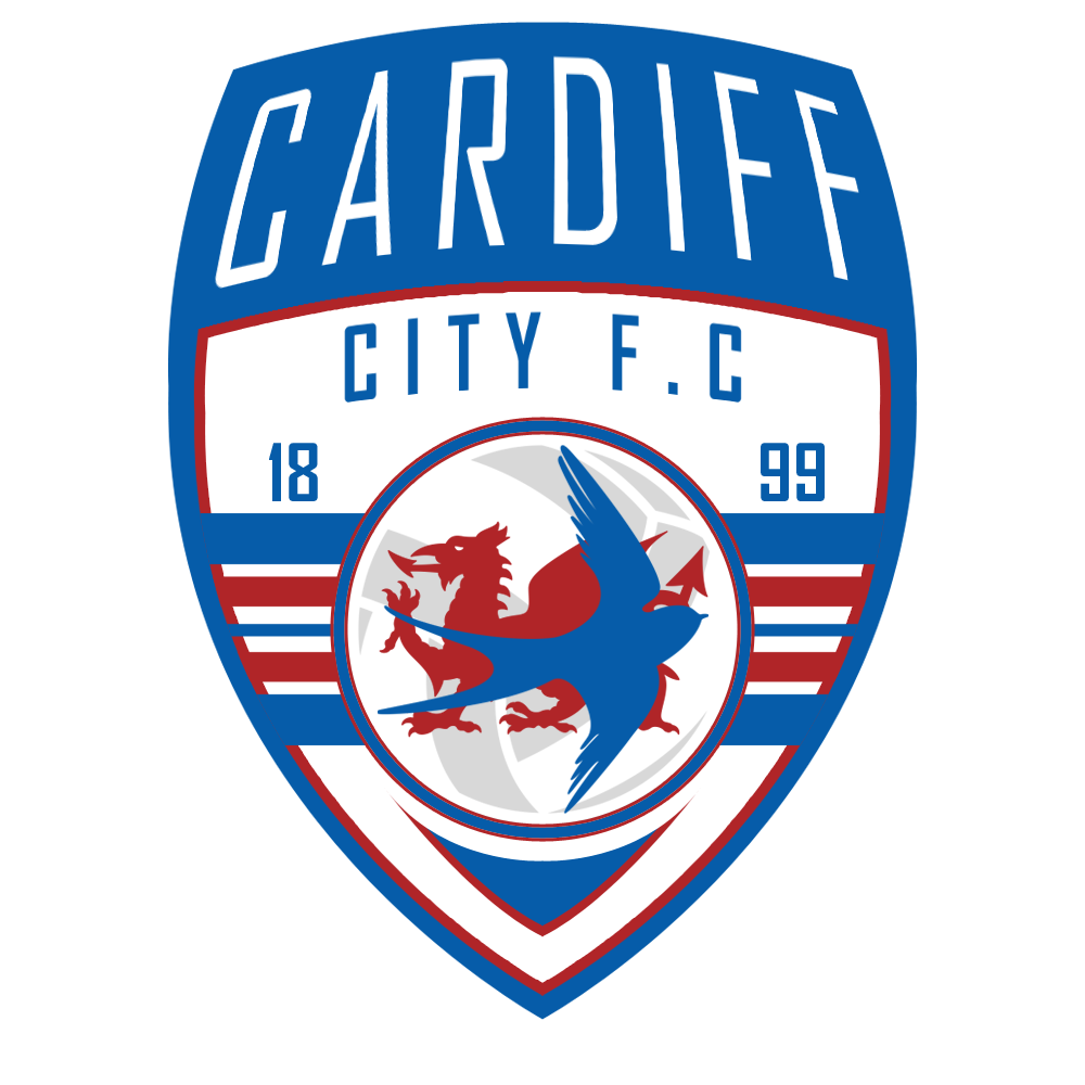 Cardiff City F C logo PNG Hoogwaardige Afbeelding