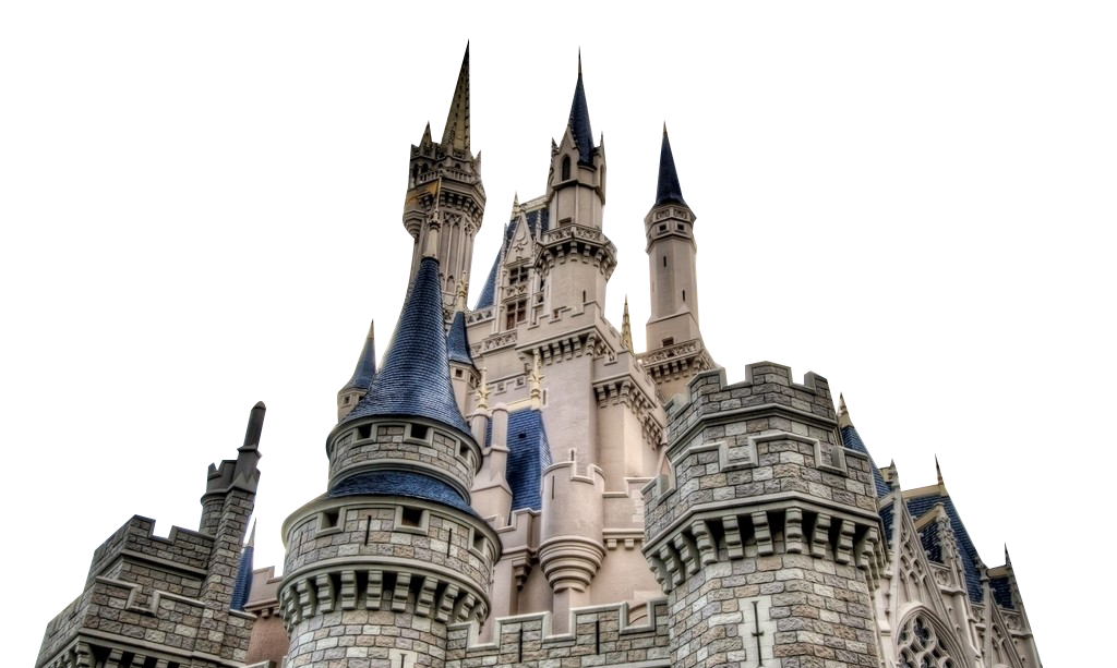 قلعة خلفية شفافة