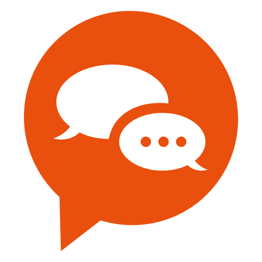 Chat Discurso Bubble PNG HD