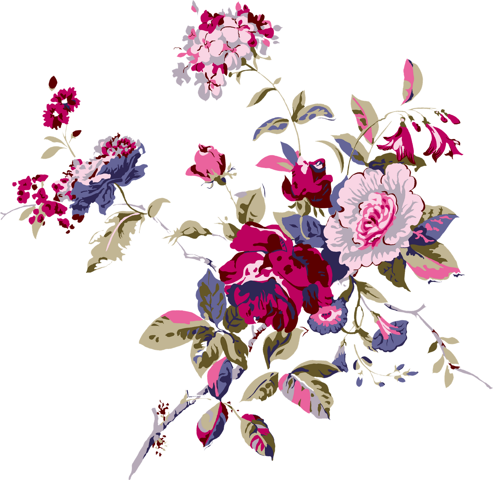 Chinese Flower PNG File