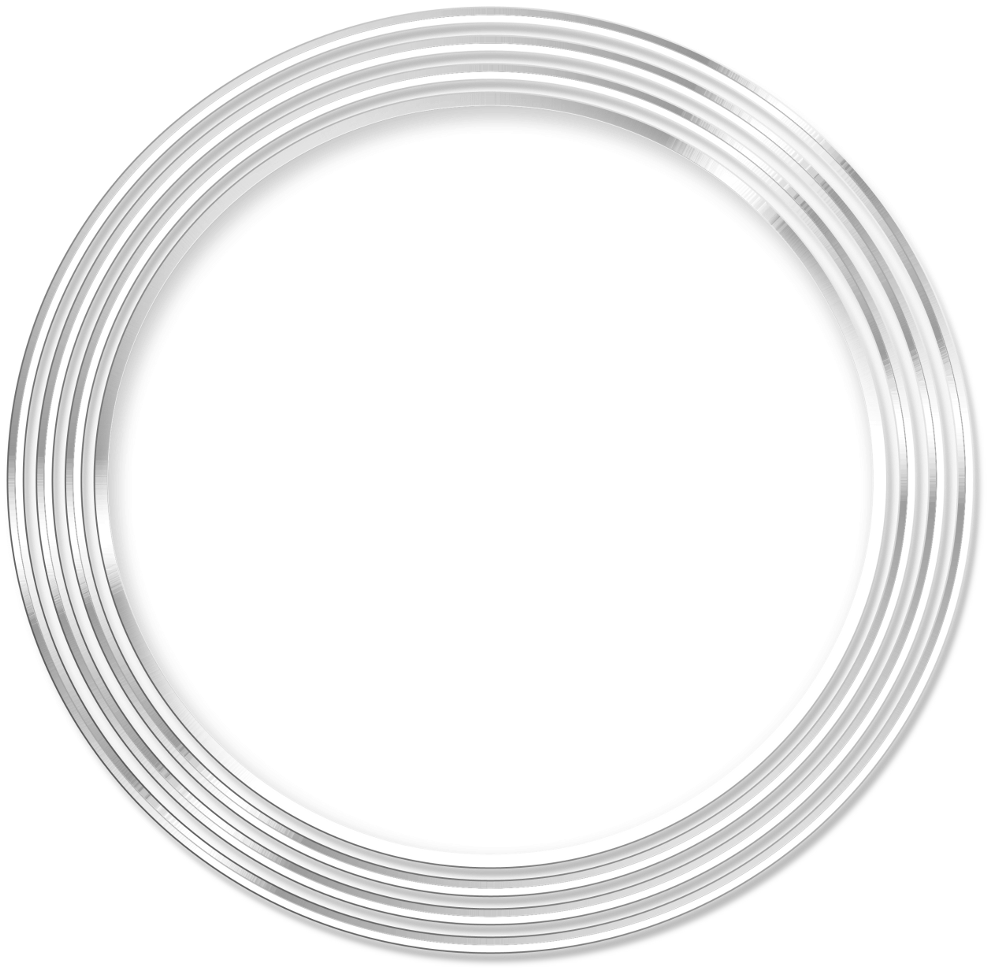 Imagem transparente da fronteira do quadro do círculo