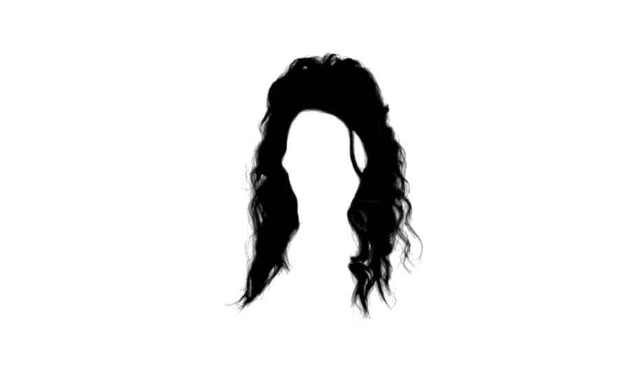 Curly Hair PNG High-Quality Image