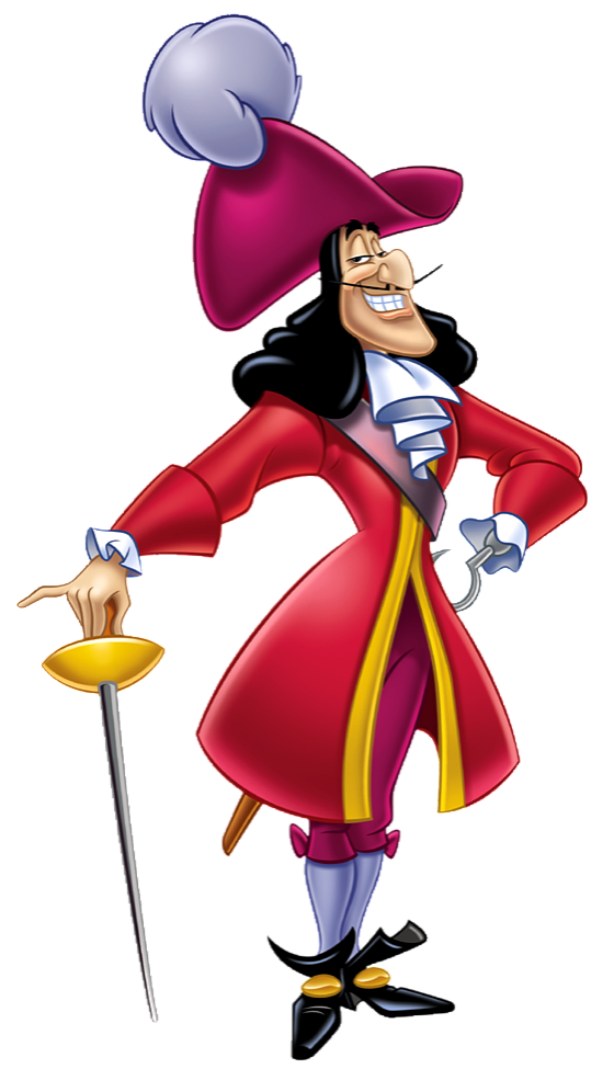 Disney Captain Hook PNG Gratis Download