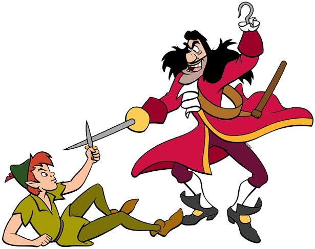 Disney Captain Hook PNG Hoogwaardige Afbeelding