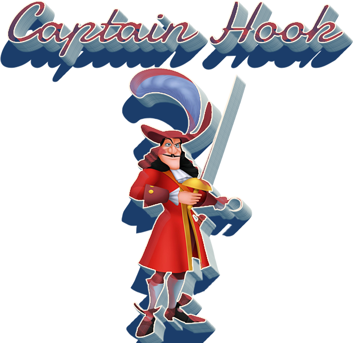 Disney Captain Hook Transparentes Bild