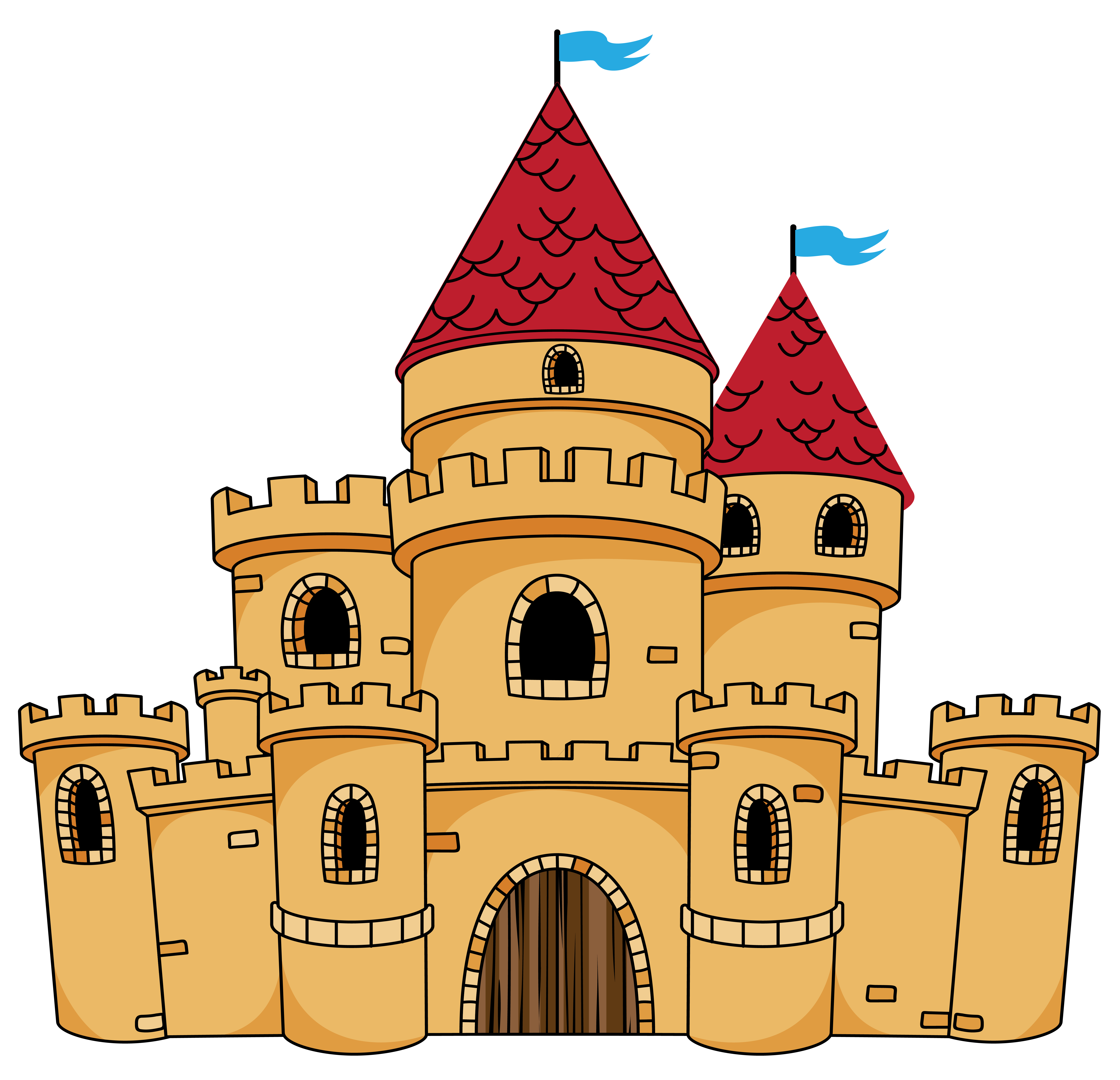 Disney Castle PNG Transparent Image