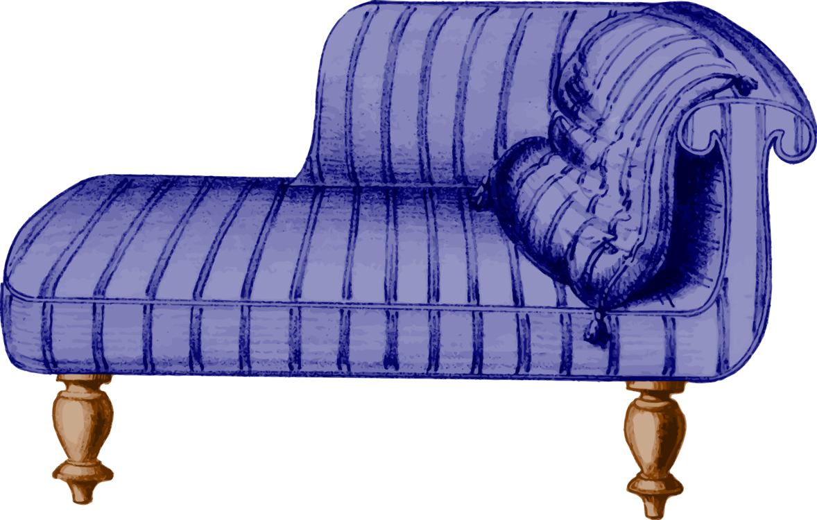 Luxury Chaise Longue PNG High-Quality Image