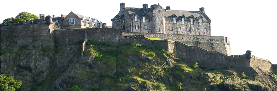 Transparenter Hintergrund des alten Schlosses