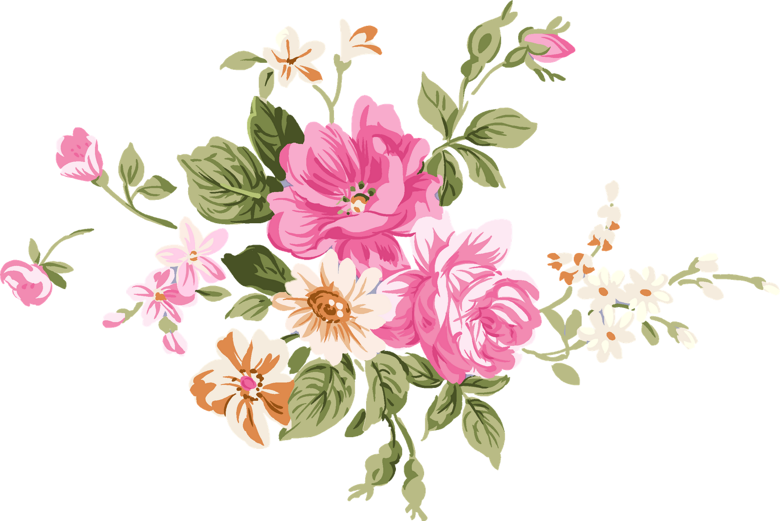 Spring Chinese Flower PNG Clipart