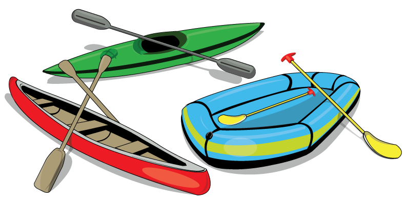 Vector Canoe PNG Download Image