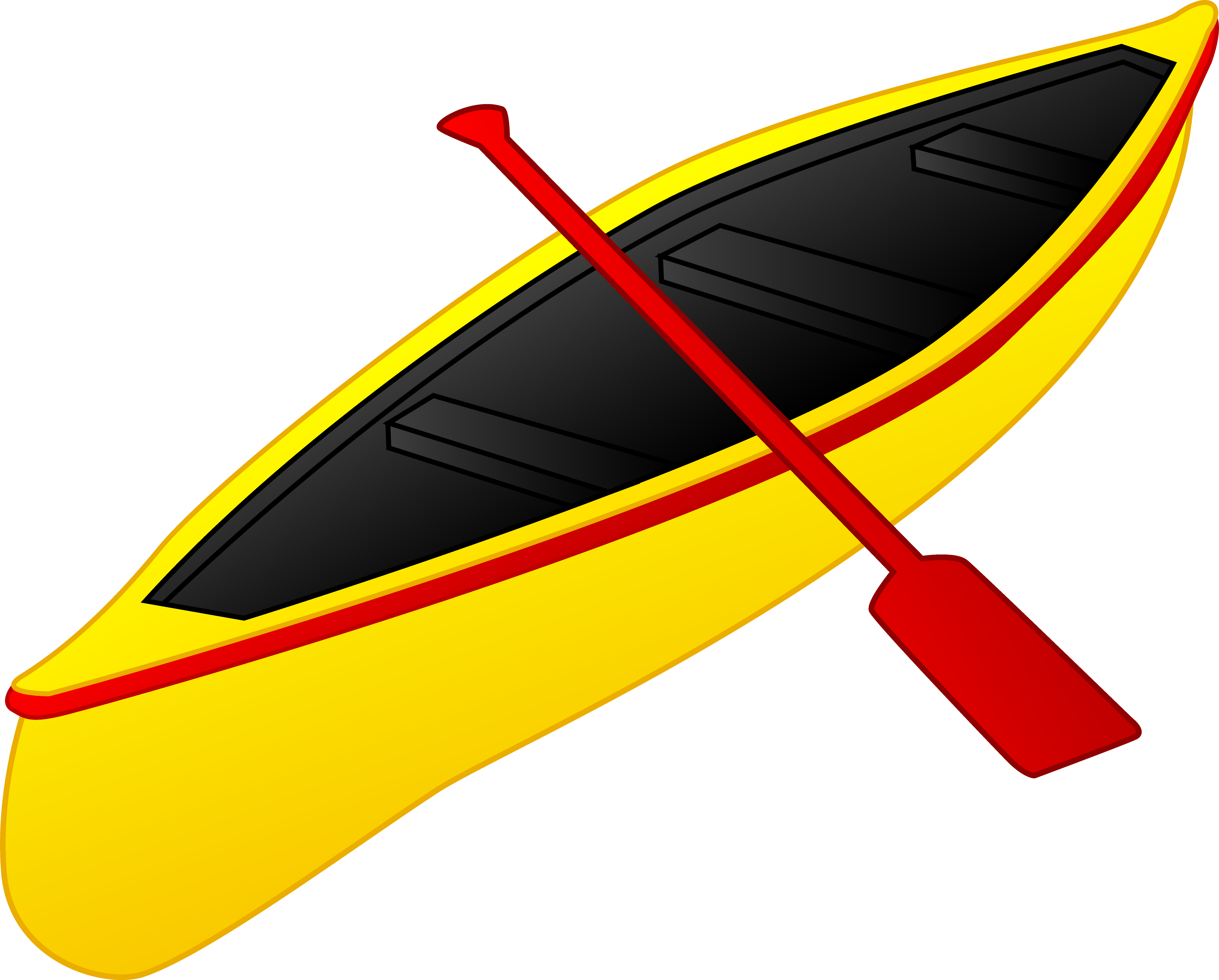 Vector Canoe PNG Free Download