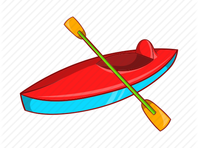 Immagine Trasparente di canoa di vettore
