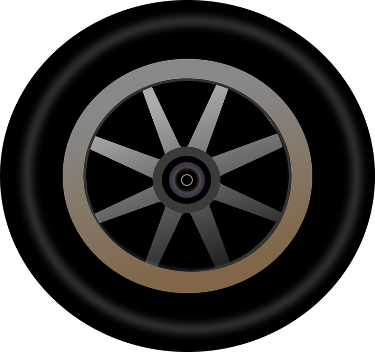 Vector de la rueda del coche PNG