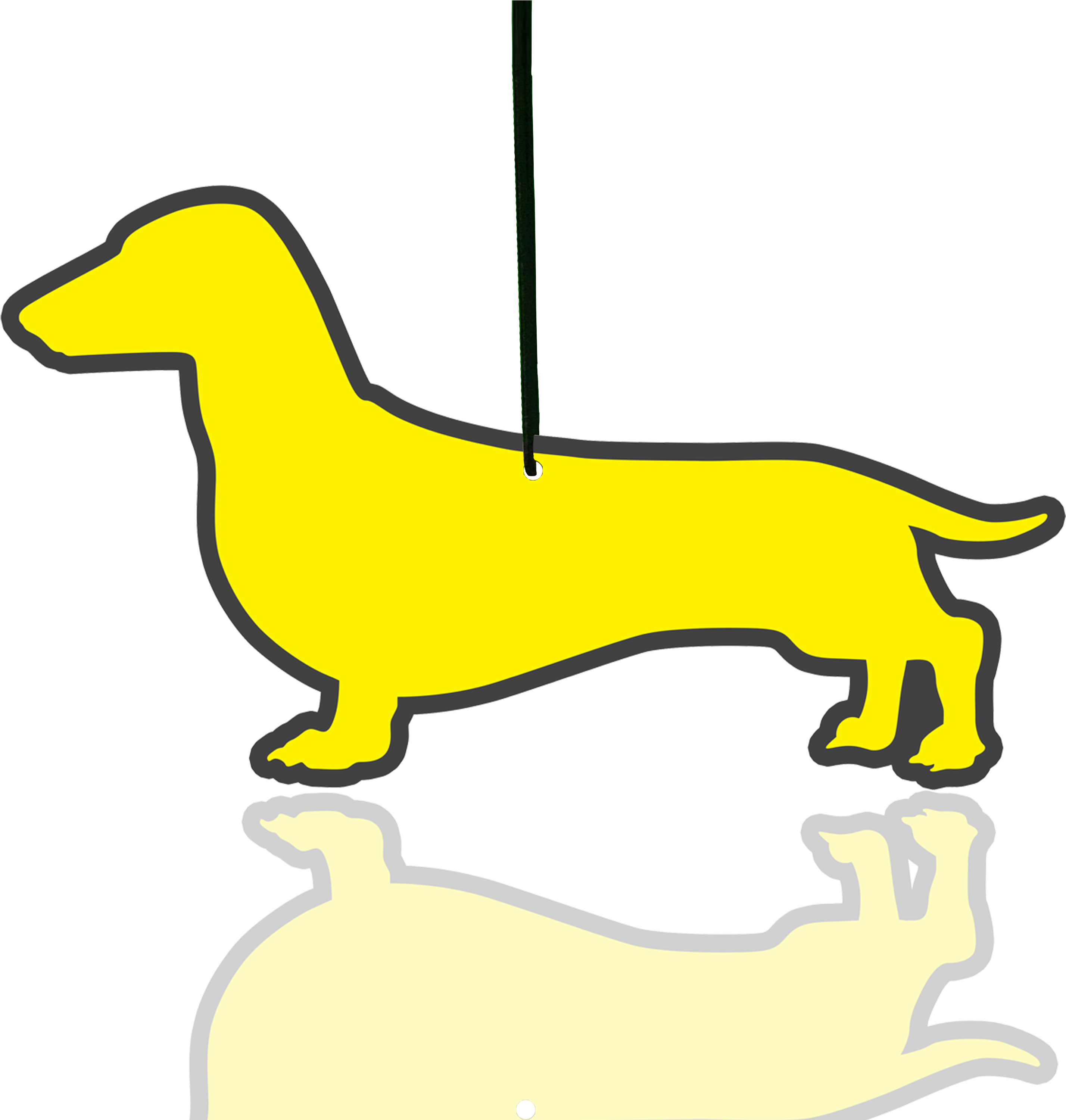 Vector Dachshund PNG Transparent Image