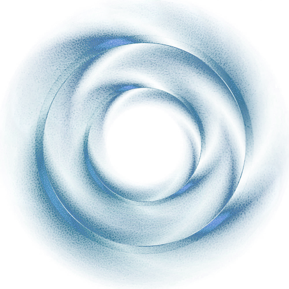 Blauwe cirkel effect fancy element Gratis Foto PNG