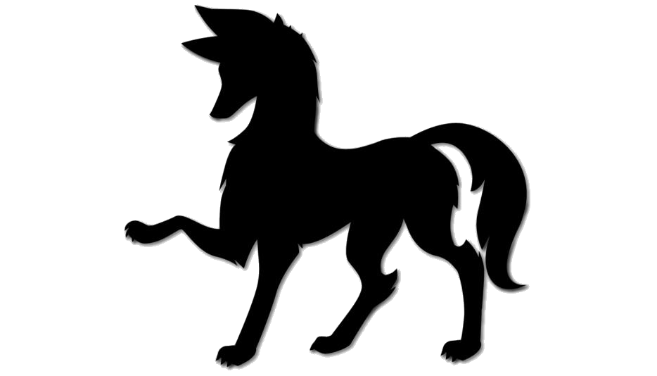Coyote Silhouette PNG Pic HQ